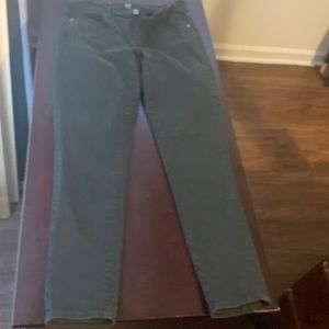 Olive green gap jeans size 29